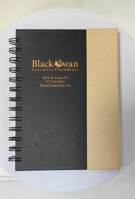 Multi-Functional Spiral Sticky Note Set with Ballpoint Pen