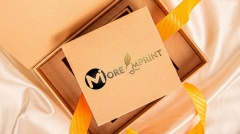 Magnetic Flip-Top Handle Gift Box w/ Inner Jewelry Case