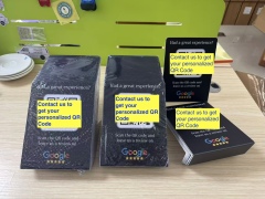 Plastic Pedestal Sign 4"x6" or 6" X 8"