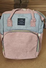Foldable Travel Bassinet 4-in-1 Expandable Bag Backpack