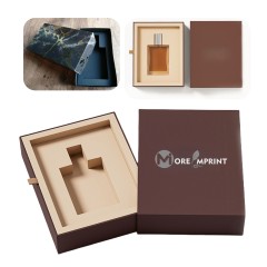 Embossed Cardboard Lid Gift Box Cosmetic Perfume Packaging