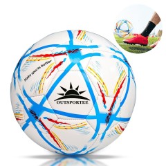 Full Size PVC Team Training Soccer Practice Football