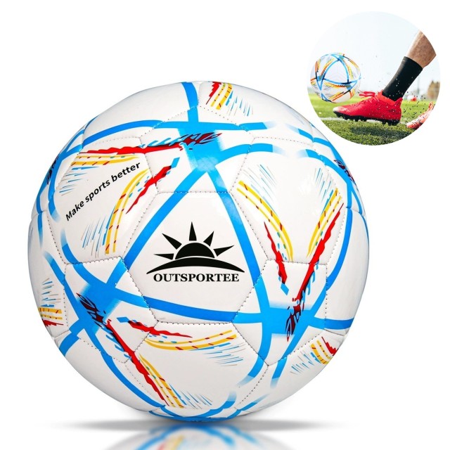 Full Size PVC Team Training Soccer Practice Football