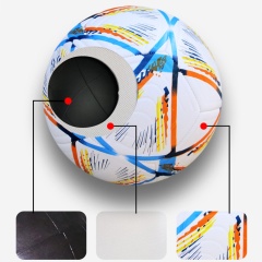 Full Size PVC Team Training Soccer Practice Football