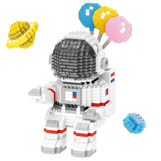 700+ Piece Micro Building Block Stress Relief Puzzle Model