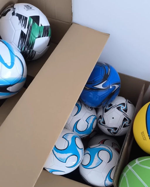 Full Size PVC Team Training Soccer Practice Football