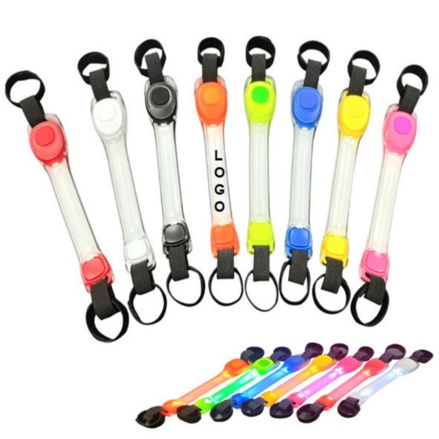 LED Pet Safety Light with Silicone Strap Dog Collars