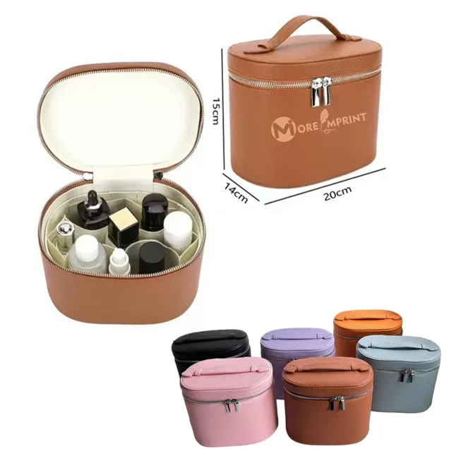 Mini Oval Cosmetic Vanity Bag