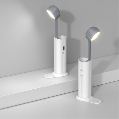 2-in-1 Recharge LED Desk Lamp & High-Intensity Flashlight