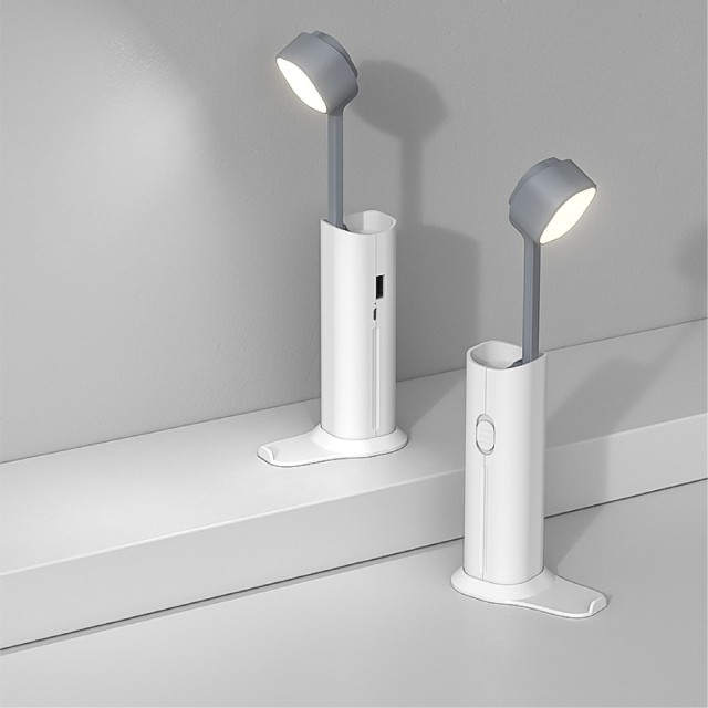 2-in-1 Recharge LED Desk Lamp & High-Intensity Flashlight