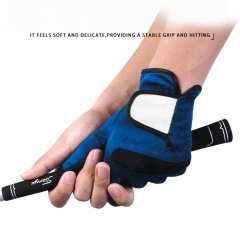 Suede Microfiber Leather Hook Loop Closure Golf Glove