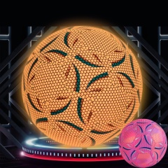 Full Size Light Up Training Soccer Glow Practice Football
