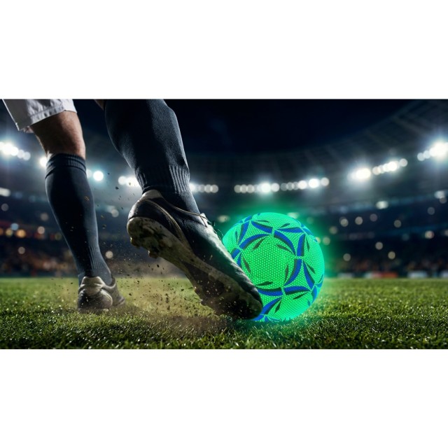 Full Size Light Up Training Soccer Glow Practice Football