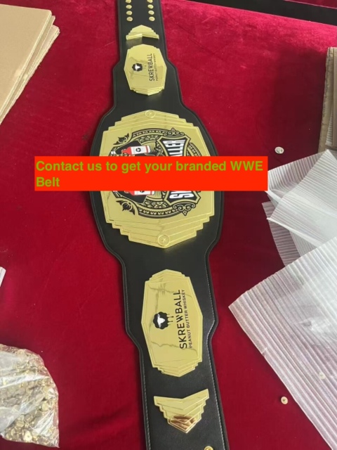 Custom Heavyweight WWE/Champion BELT Award Trophy