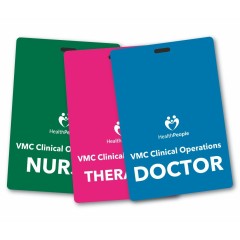 Custom Printed Role Recognition Badge Hanger