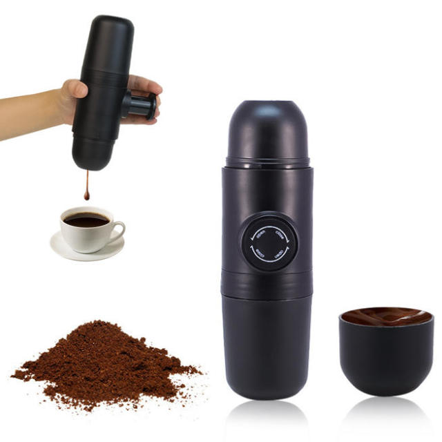 Portable Maker Manual Hand Press Mini Coffee Brewer Travel
