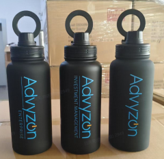 34oz Vacuum Insulated Sports Bottle w/ Magnetic Phone Mount