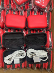3-in-1 Travel Charger Kit US Plug with EVA Storage Case