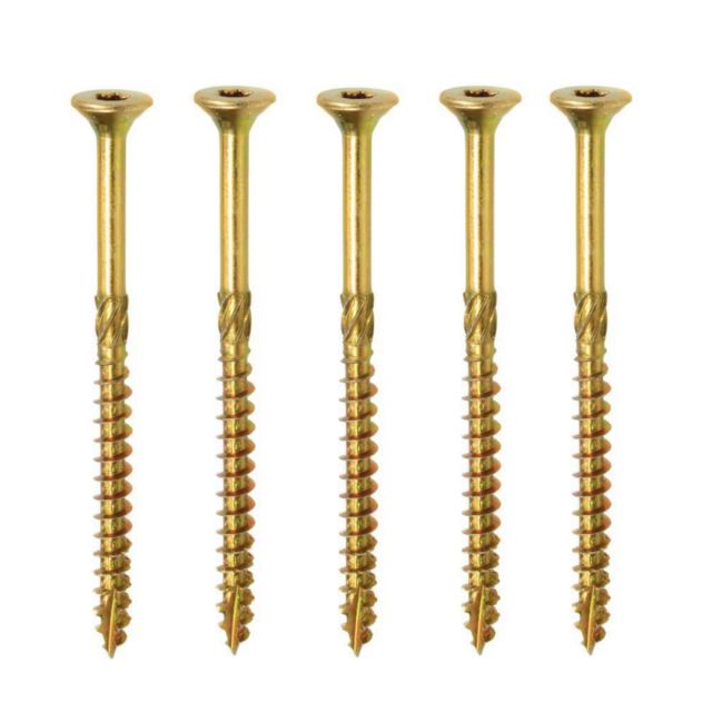 Torx / Square/ Phillips / Pozi Drive Zinc Plated Galvanised Timber Screws