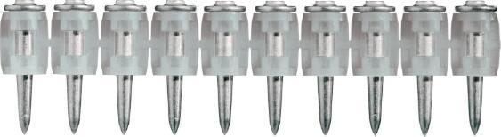 Plaastic collated concrete nails GX120