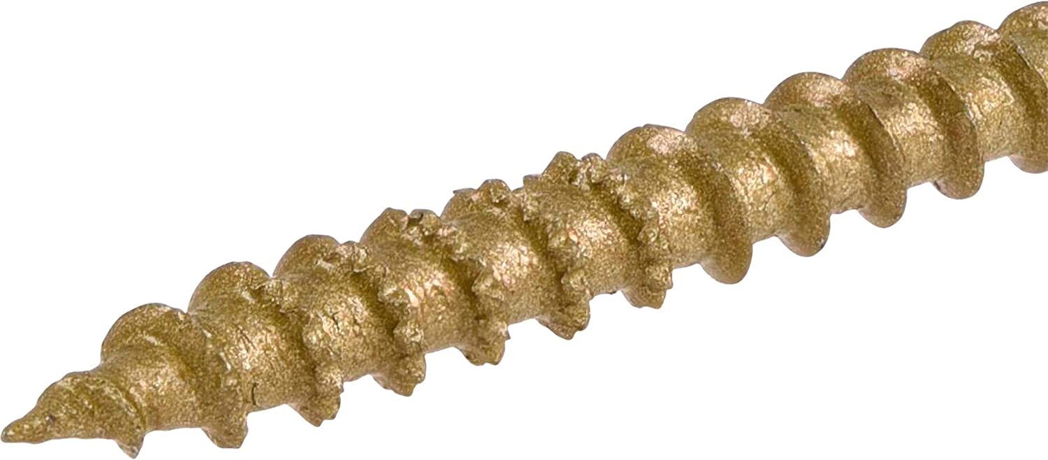 Decking Screws, Exterior Epoxy Coated, Bronze