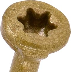 Decking Screws, Exterior Epoxy Coated, Bronze