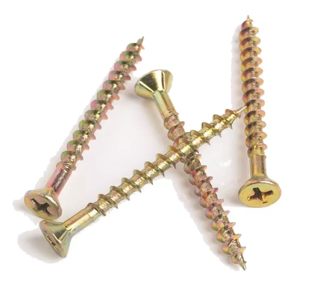 Torx / Square/ Phillips / Pozi Drive Zinc Plated Galvanised Timber Screws