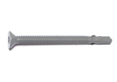 Self Drilling Screw-Gray Ruspert Steel Flat Head Star Drive