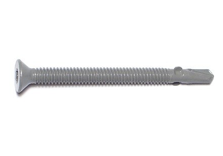 Self Drilling Screw-Gray Ruspert Steel Flat Head Star Drive