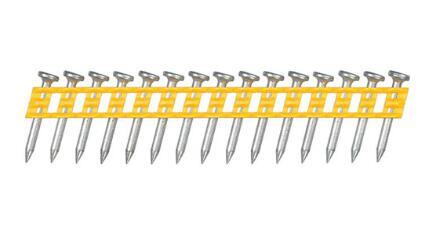 Plastic collated concrete nails DCN890 nails