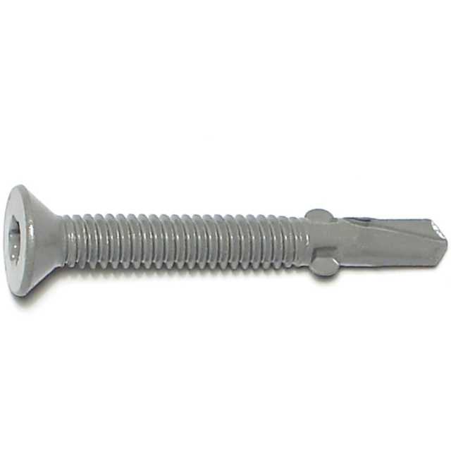 Self Drilling Screw-Gray Ruspert Steel Flat Head Star Drive