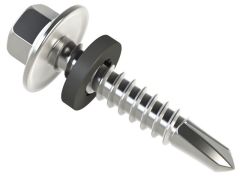 Bi-metal Self-drilling Screws Hex Head with washer