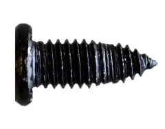 Framing Screw Serrated Flat Head E-Coat Black M6.2-25 X 16mm (1000pcs)