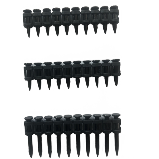 Black Coating Long Cut Point Concrete Nails