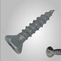 Tianyu Mech Galv Class3/4 Csk Trim Head with Ribbed Phillpis Drive for Construction Timber Surefast Wood Screw