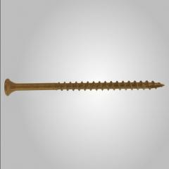 Tianyu sharp Point Type 17 Double Countersunk Csk Head Torx Star Drive Serrated Pineapple Thread for Wood Chipboard Screw