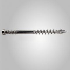 Tianyu SS304 Spear Point Trim Head TX Star Drive Hi-low Thread Exterior Composite Decking Wood Screw