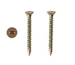 Tianyu Turbo Rifled Shank Wood Screw Zinc Plated For Chipboard And Furniture Assembly High Holding Power