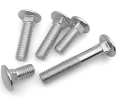 Tianyu DIN 603 Stainless Steel Carriage Bolt Round Mushroom Head Square Neck For Machinery And Outdoor Construction