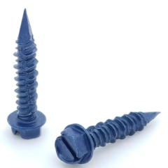 Tianyu Hex Washer Head Blue Concrete Screw Wedge Anchor For Masonry Foundation And Structural Fastening