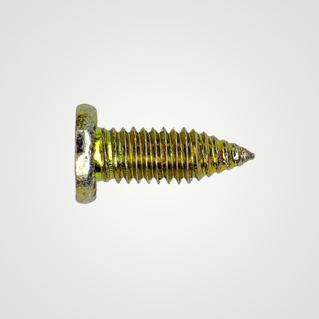 Tianyu Gold Plating  Carton Steel Needle Point Flathead Pancake Head Phillips Drive for Frame Fixing Screw Truss Thread Fastener