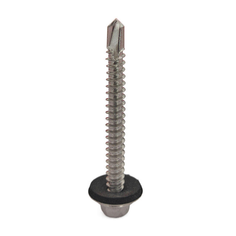 Tianyu Colorful Tek Roofing Screw Hex Washer Head With Sealing Washer For Metal Roof And Wall