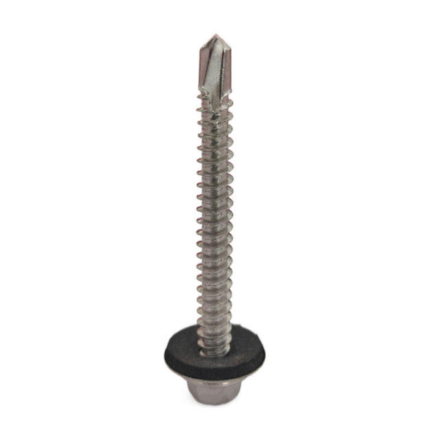 Tianyu Colorful Tek Roofing Screw Hex Washer Head With Sealing Washer For Metal Roof And Wall