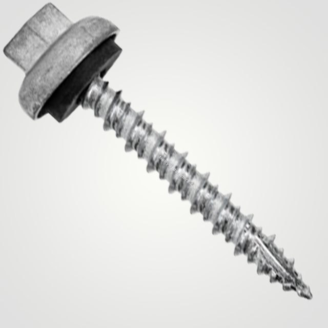 Tianyu Hot Dip Galvanized Hexagonal Sharp Point Screw Heavy Duty Exterior Roofing Sealing Washer Fastener