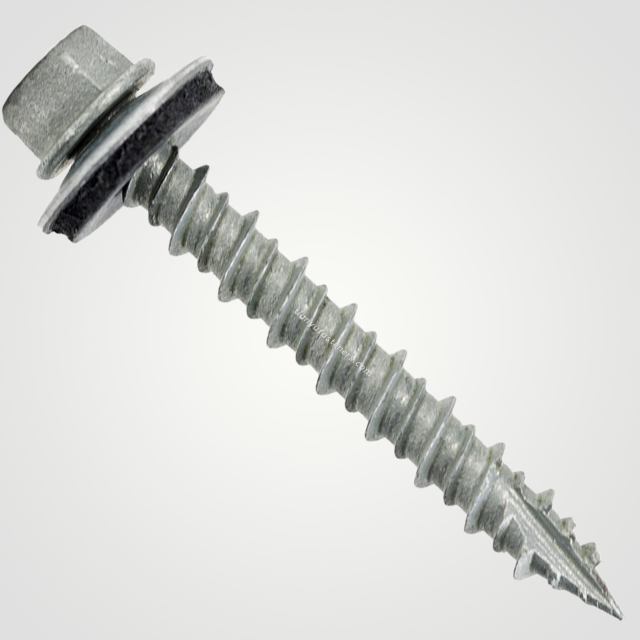 Tianyu Hex Head Sharp Point High Low Thread Screw 1000 Hours Salt Spray Ruspert Coating Wood Deck Fastener