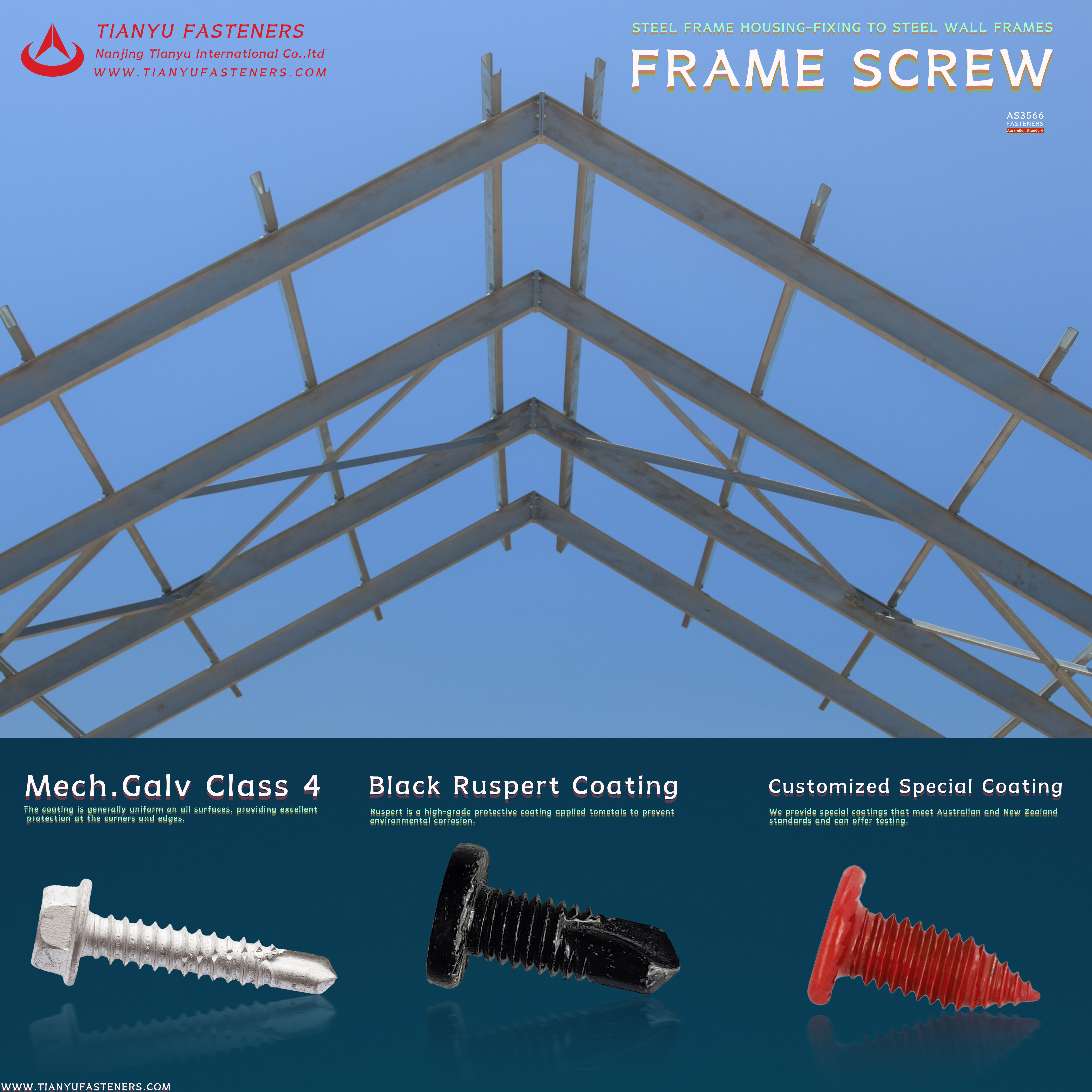Tianyu Pan Head Phillips Drive Self Drilling Screws Zinc Plated Sturdy for Electrical Fixtures Furniture Install