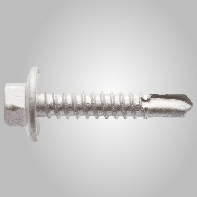 Tianyu Galvanized Hex Flange Washer Head BSD Thread EPDM Self Drilling Screw High Strength for Metal Roofing