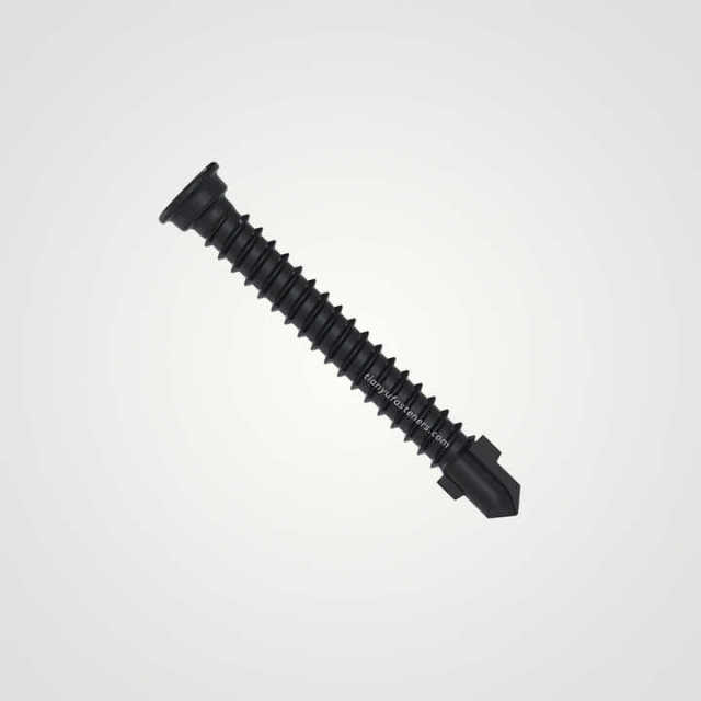 Tianyu Trim Head Tek Screw Self Drilling Wood Fastener Zinc Plated Construction Hardware Point Square Drive M6 M8