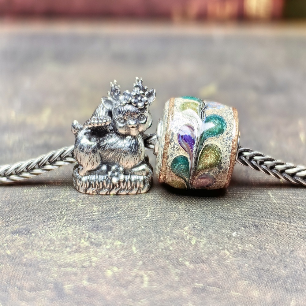 Rocky Colorful Latte Art BS