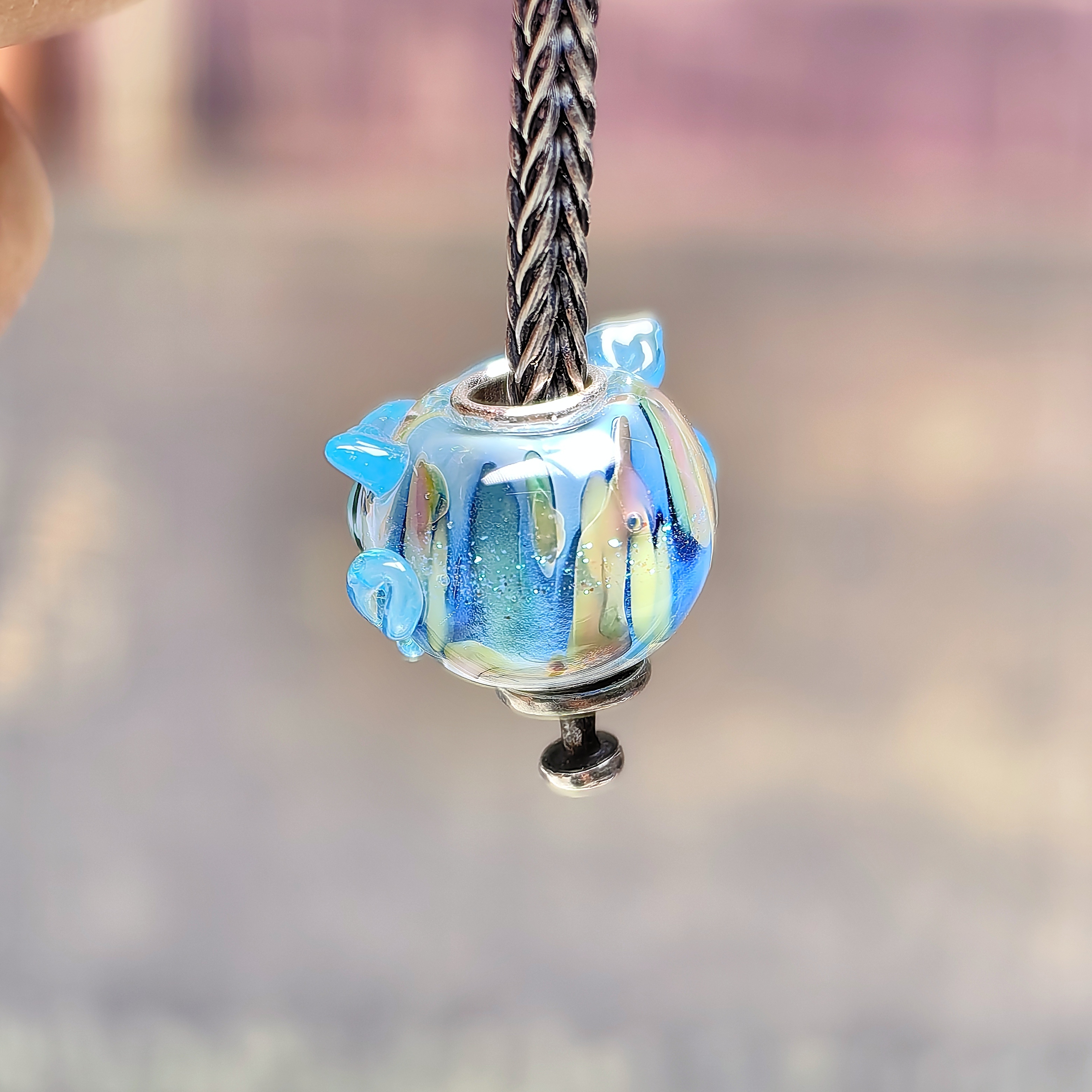 Clear Blue Owl Mini
